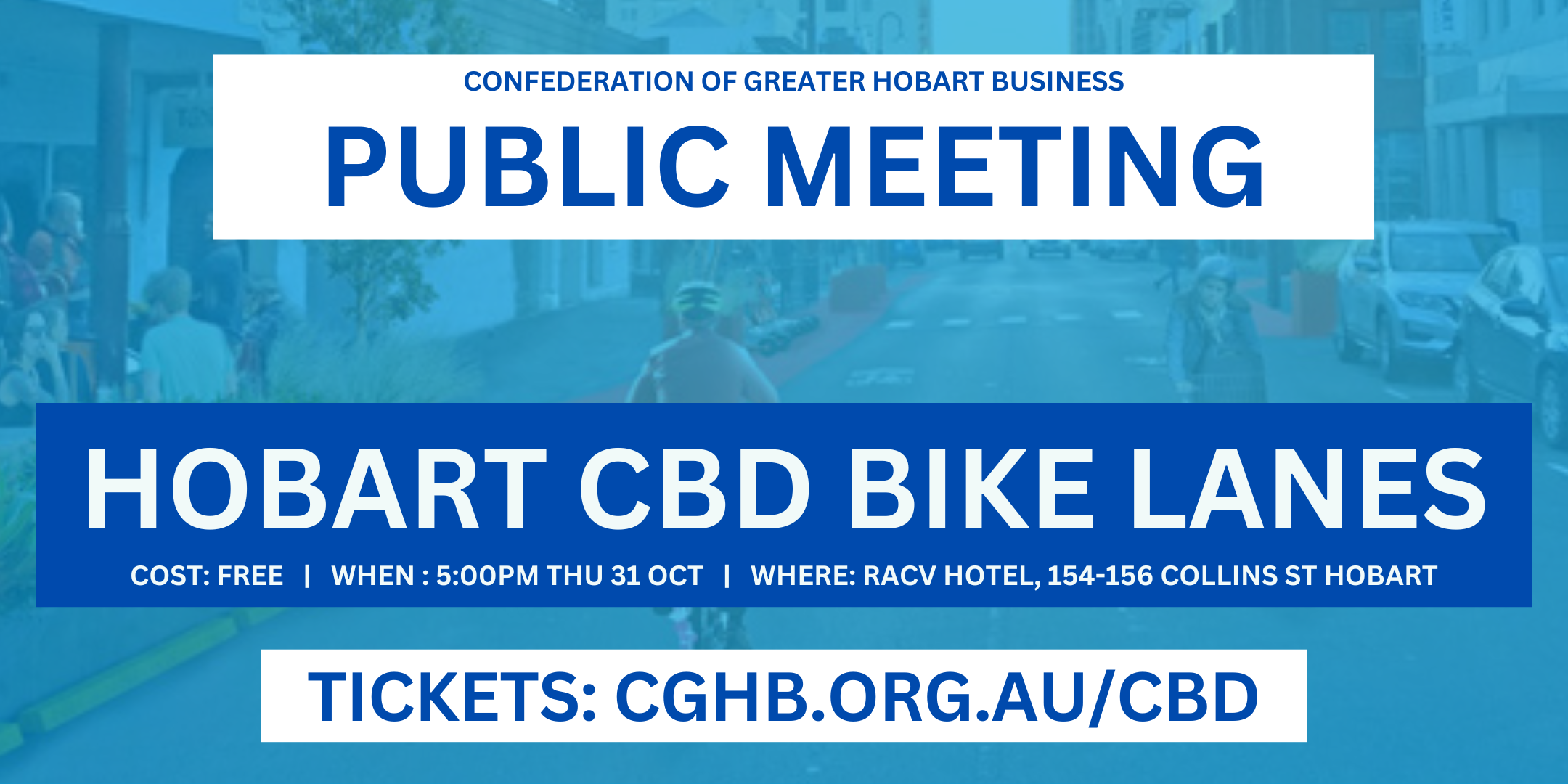 Hobart CBD Bike Lanes: Public Meeting